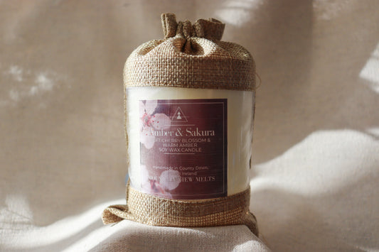 Amber & Sakura Candle (Amber & Cherry Blossom)
