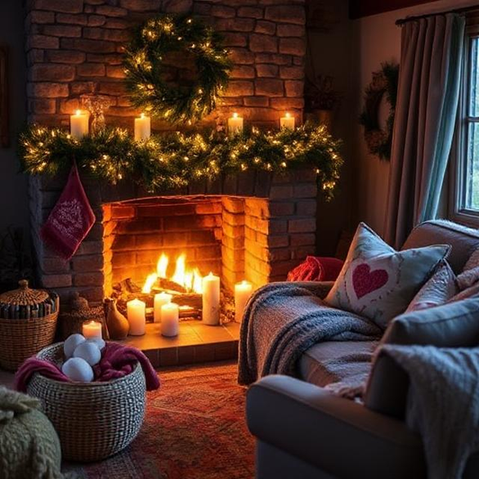 Cosy Cabin by Candlelight