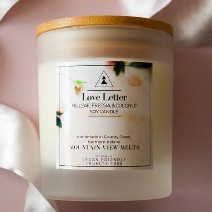 Love Letter - A Romantic Wedding & Valentine’s Candle