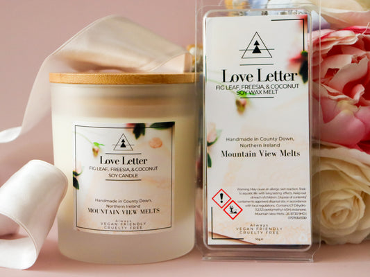Love Letter - A Romantic Wedding & Valentine’s Candle