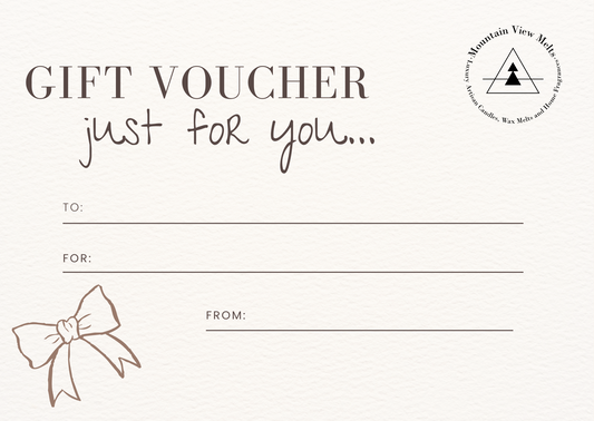 Digital Gift Voucher - Mountain View Melts