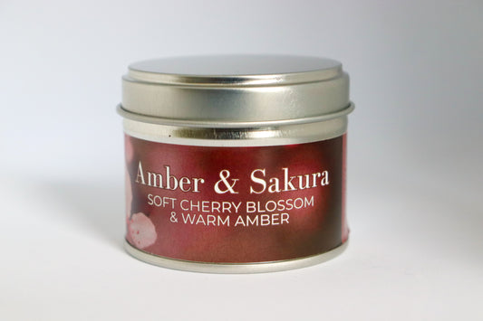 Amber & Sakura Candle (Amber & Cherry Blossom)
