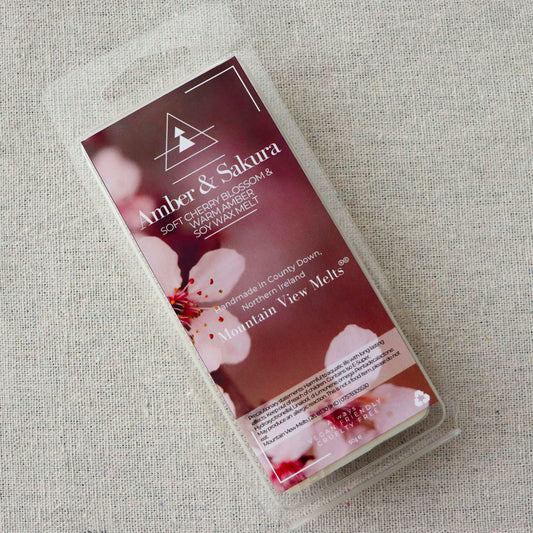 Amber & Sakura Wax Melt (Amber & Cherry Blossom)