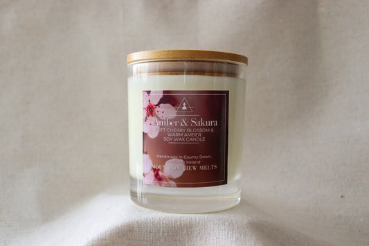 Amber & Sakura Candle (Amber & Cherry Blossom)